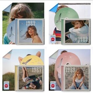 Bundle of 4 NEW Taylor Swift 1989 Taylor’s Version CDs AND Free Poster